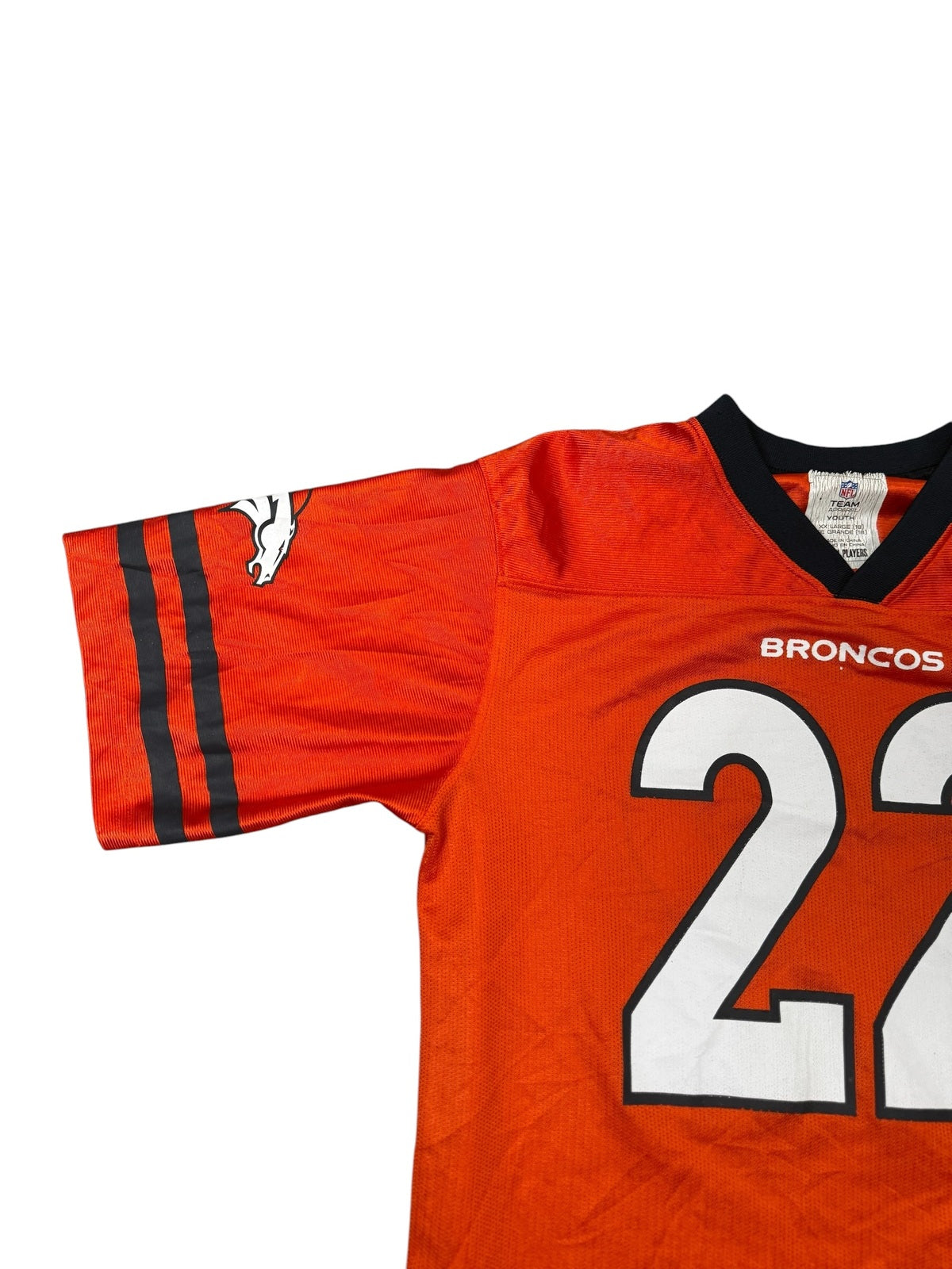 Denver Broncos Jersey Anderson 22 NFL Nike Orange Womens Large
