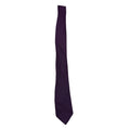 Calvin Klein Tie Purple Mens Silk Vintage Plain Solid Necktie Formal Wedding