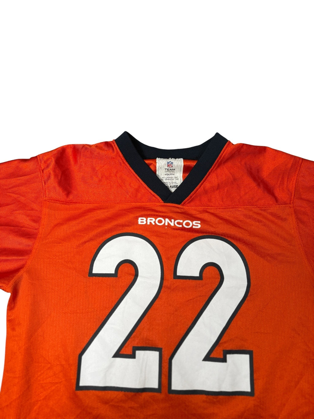 Denver Broncos Jersey Anderson 22 NFL Nike Orange Womens Large