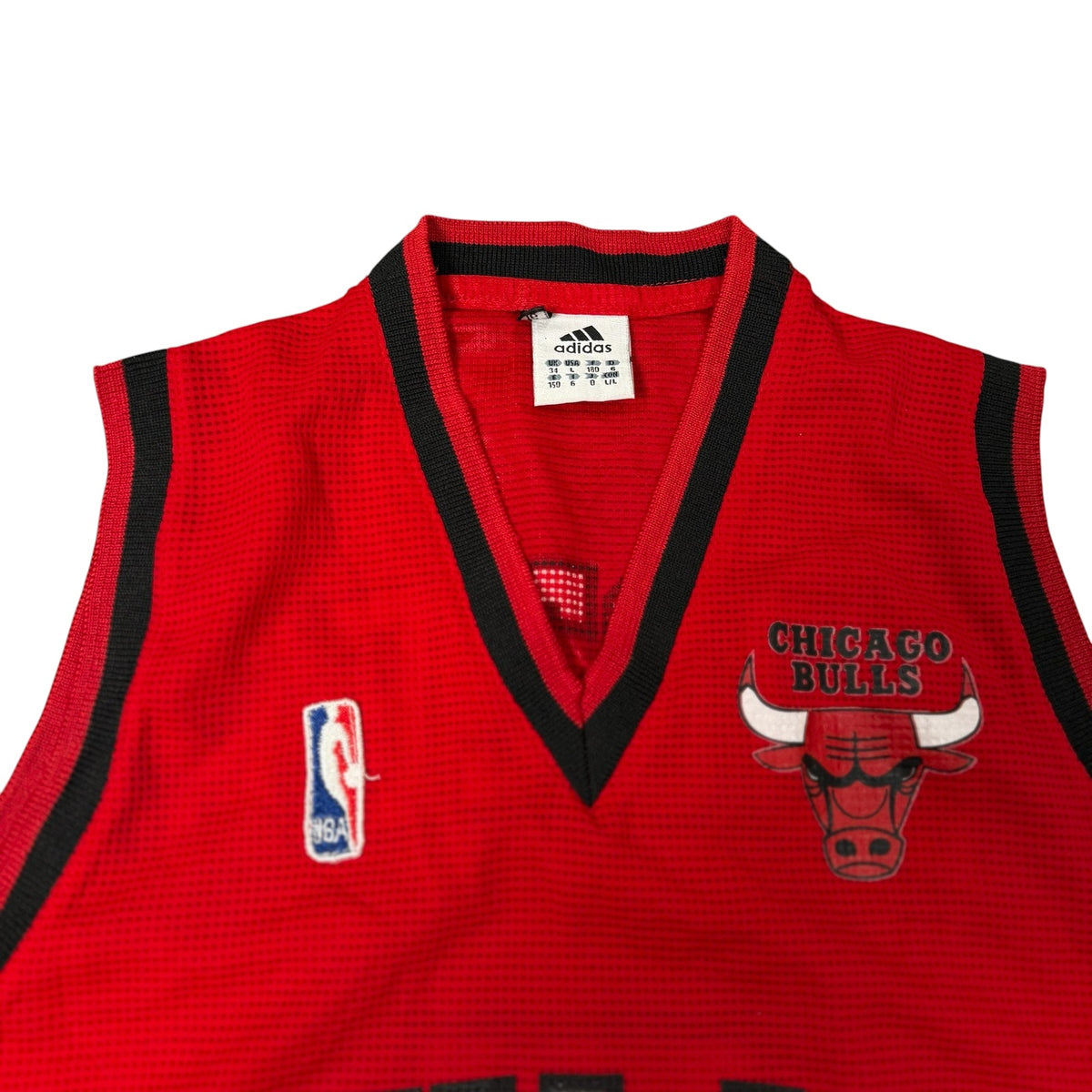 Chicago Bulls Jersey Boozer 5 NBA Adidas Red Vintage Womens 16