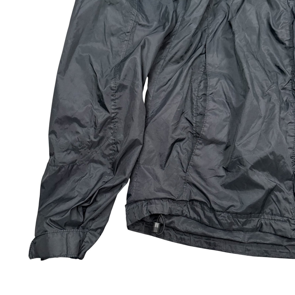 Columbia Omni-Tech Y2K Waterproof Hooded Rain Jacket Black Small