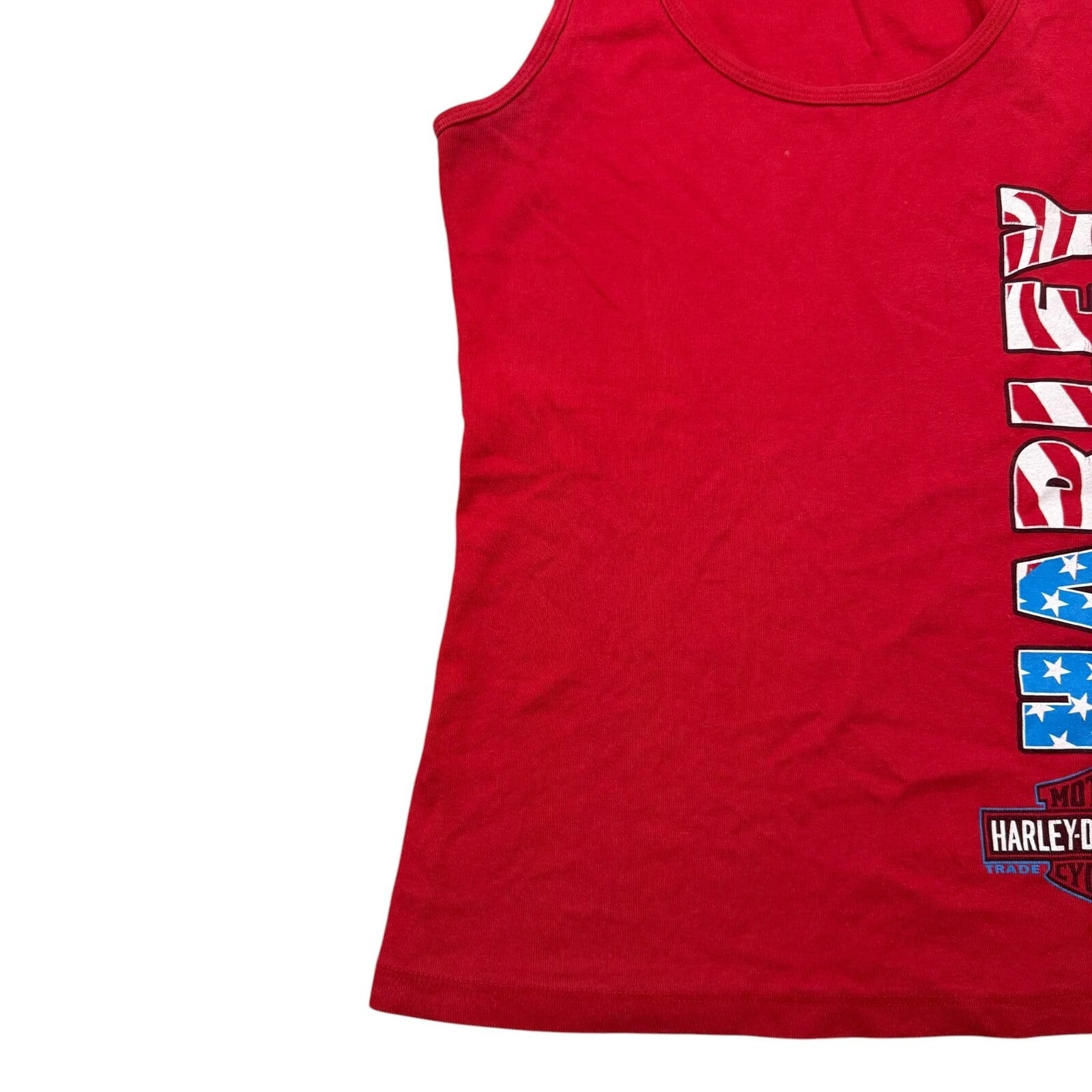 Harley-Davidson Vintage Y2K Tank Top Biker Graphic Medium