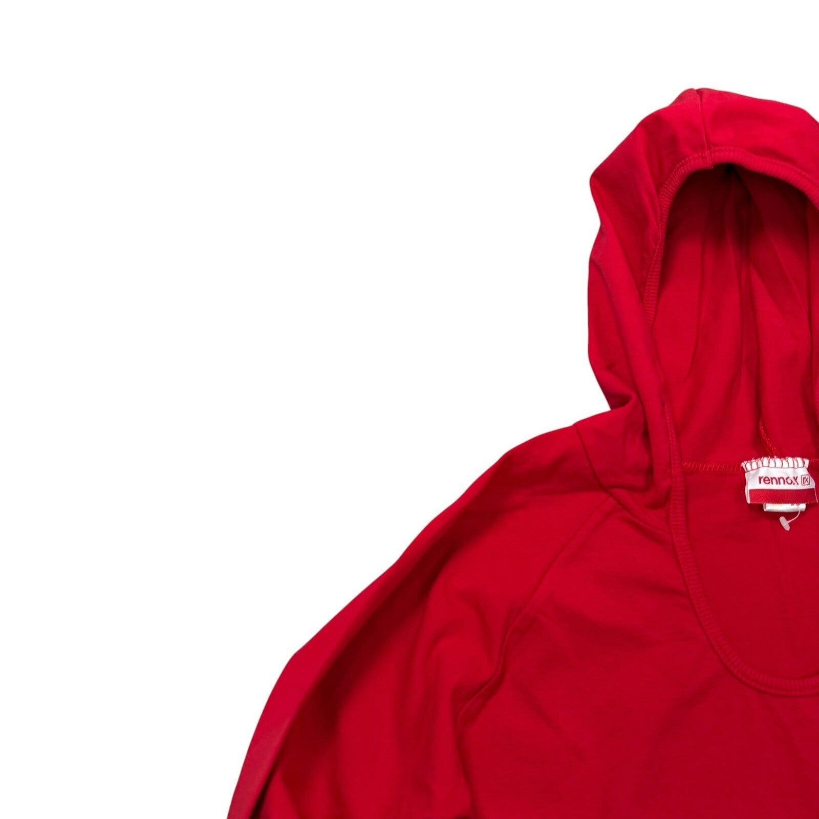 Rennox Y2K Pullover Hoodie & Sweatshirts Cotton Stretch Red Size 16
