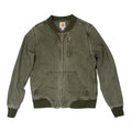 Carhartt Bomber Jacket Full Zip Up Utility Olive Green Medium 8-10