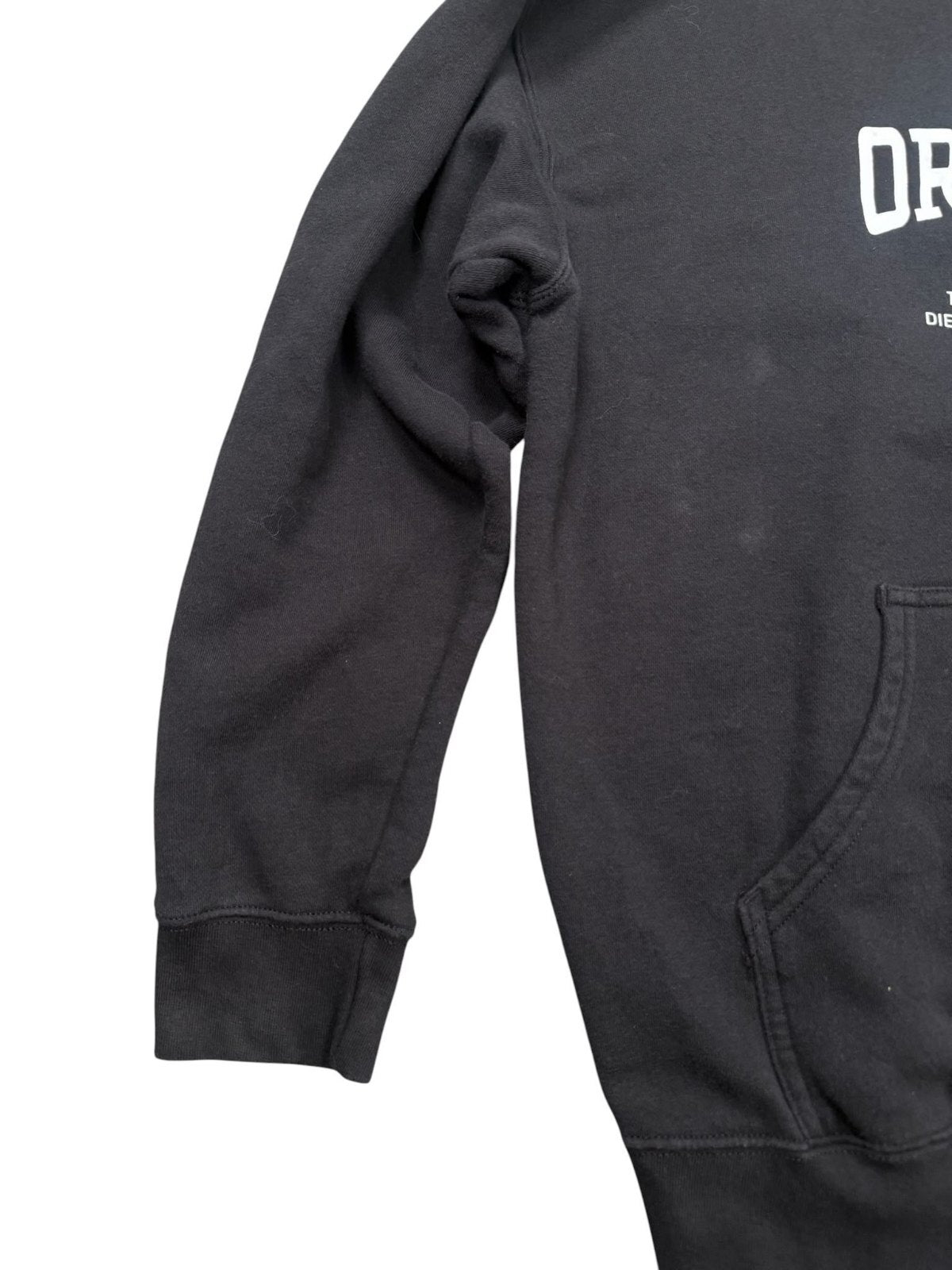 Adidas Originals Pullover Hoodie Sweatshirt Long Sleeve Black Large