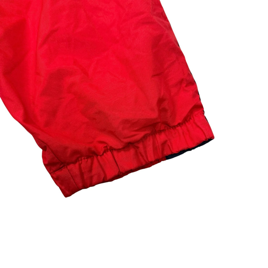 Fila Vintage Y2K Windbreaker Jacket Zip Up Lightweight Red Navy Medium