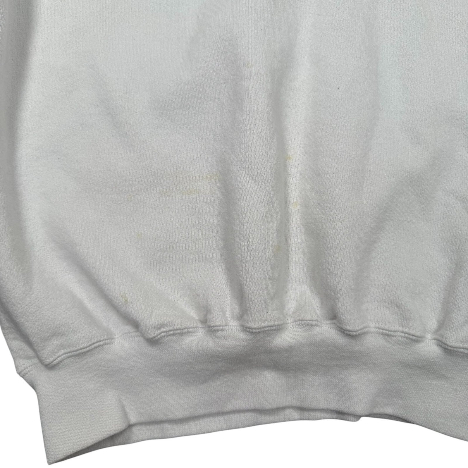 Guess Vintage Y2K White Crew Neck Jumper Sweatshirt White Large