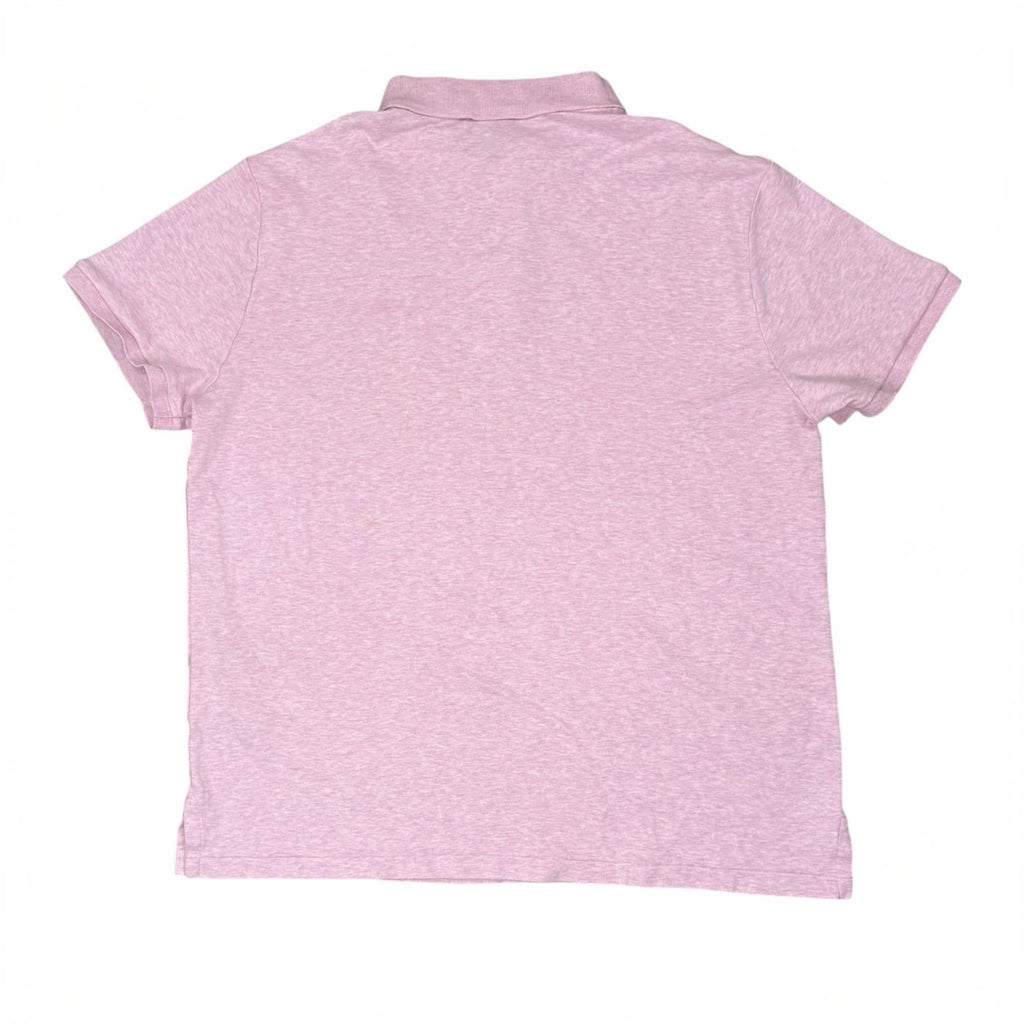 Polo Ralph Lauren Polo Shirt Custom Slim Fit Cotton Pink Large