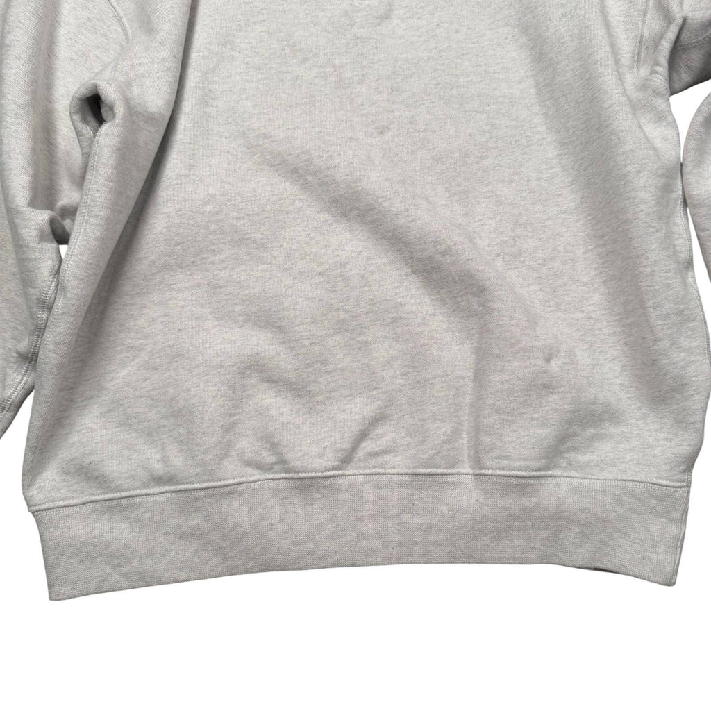 Nike Sweatshirt 1/4 Zip Pullover Long Sleeve Grey Heather Small