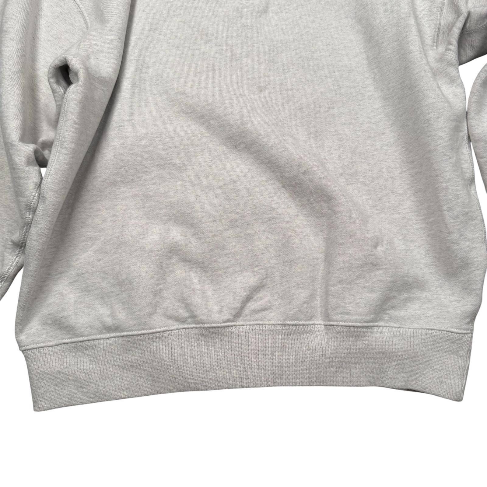 Nike Sweatshirt 1/4 Zip Pullover Long Sleeve Grey Heather Small