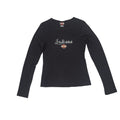 Harley Davidson Kokomo T-Shirt Long Sleeve Indiana Black Medium