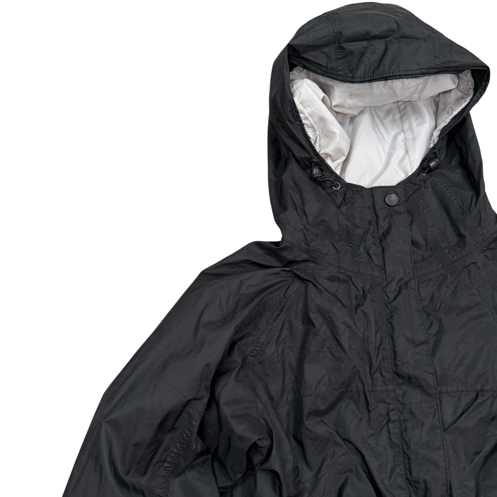 Columbia Omni-Tech Y2K Waterproof Hooded Rain Jacket Black Small
