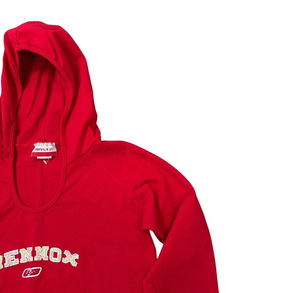 Rennox Y2K Pullover Hoodie & Sweatshirts Cotton Stretch Red Size 16