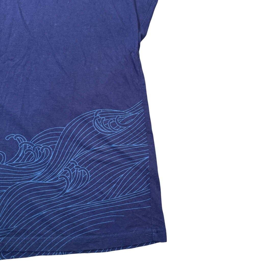 Harley-Davidson Y2K T-Shirt Dragon Graphic Navy Blue Large