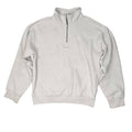 Nike Sweatshirt 1/4 Zip Pullover Long Sleeve Grey Heather Small