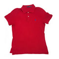 Ralph Lauren Y2K Polo Shirt Short Sleeve Red Cotton XL