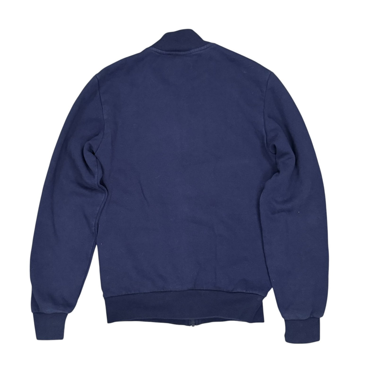 Lacoste Jumper Cardigan Zip Up Regular Fit Navy Blue XS