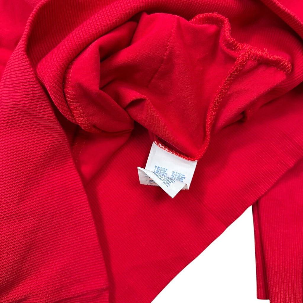 Rennox Y2K Pullover Hoodie & Sweatshirts Cotton Stretch Red Size 16