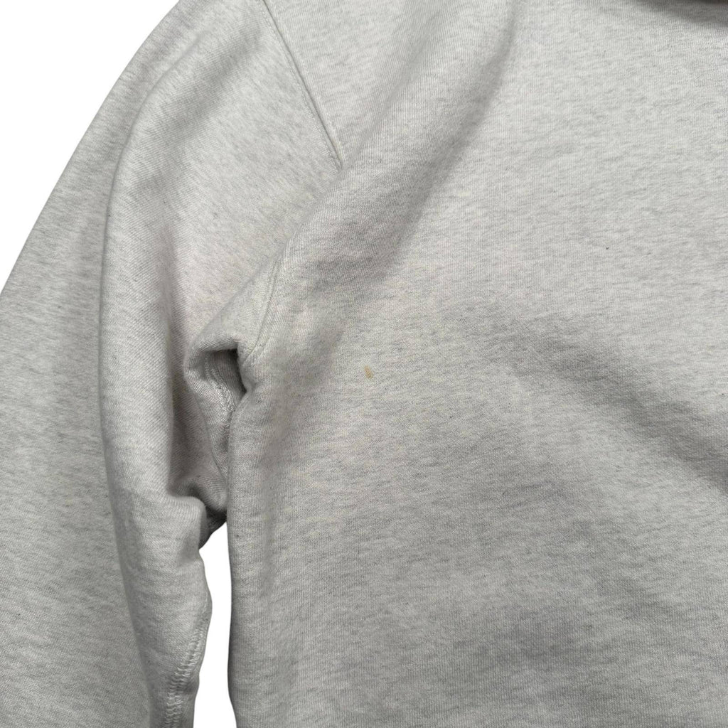 Nike Sweatshirt 1/4 Zip Pullover Long Sleeve Grey Heather Small