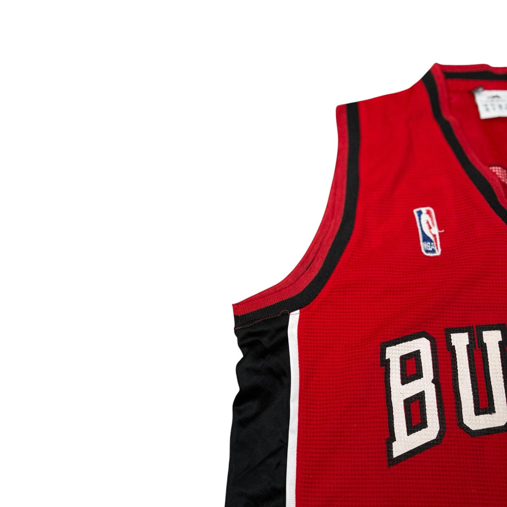 Chicago Bulls Jersey Boozer 5 NBA Adidas Red Vintage Womens 16