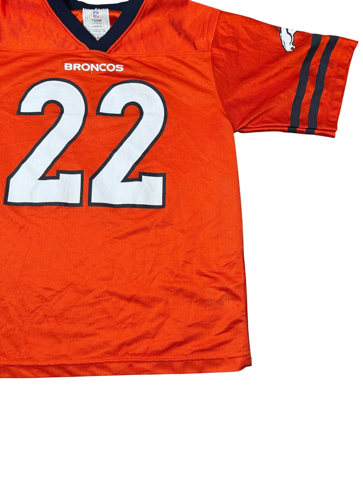 Denver Broncos Jersey Anderson 22 NFL Nike Orange Womens Large