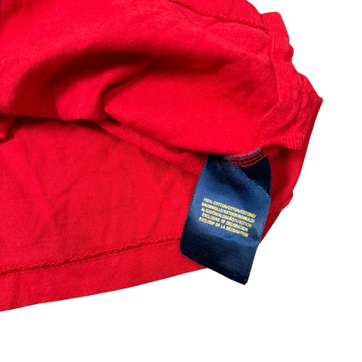 Ralph Lauren Long Sleeve Henley Top Red Womens Small UK 8